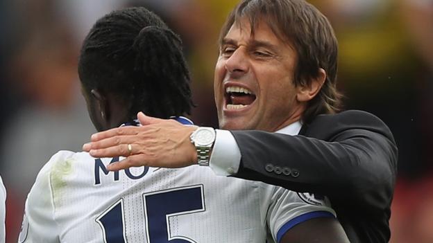Moses praises Chelsea boss Conte for rejuvenation