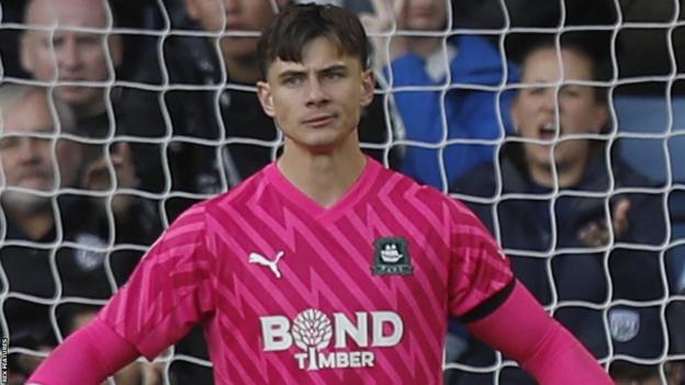 Michael Cooper Plymouth Argyle Goalkeeper Out For Up To Weeks Bbc