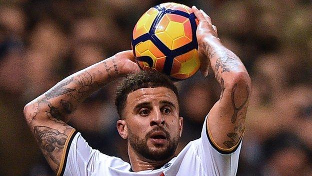 Kyle Walker: Manchester City defender says he left Tottenham to start lifting trophies