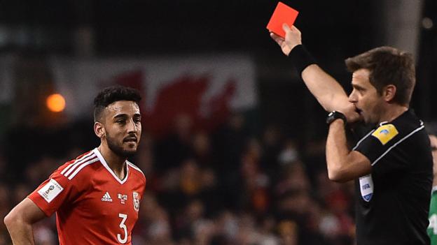 Neil Taylor: Fifa looks into Wales defender's leg-breaking challenge on Seamus Coleman