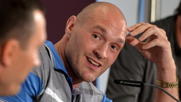 Tyson Fury: Suspension could be 'blessing in disguise' - Peter Fury