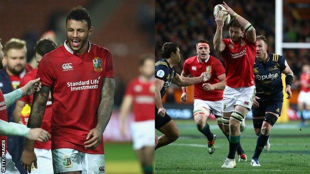 Courtney Lawes and Iain Henderson