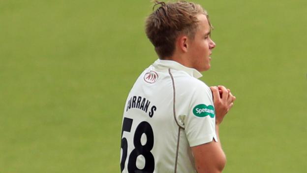County Championship: Sam Curran's career-best 5-44 gives Surrey edge at Edgbaston