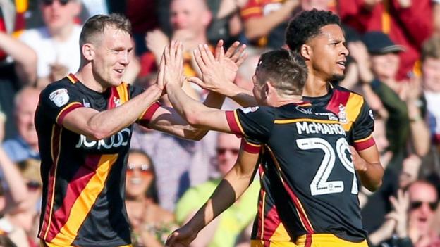 Bury 0-2 Bradford City