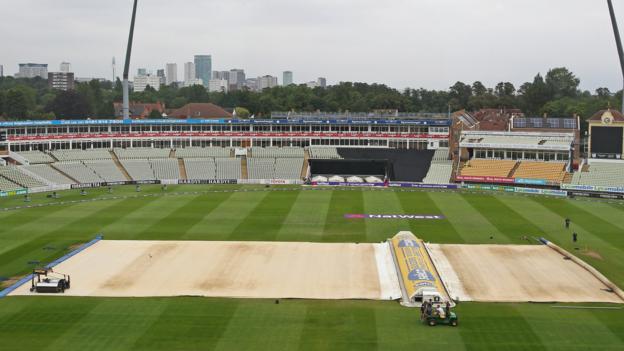 One-Day Cup: Warwickshire against Derbyshire abandoned at Edgbaston