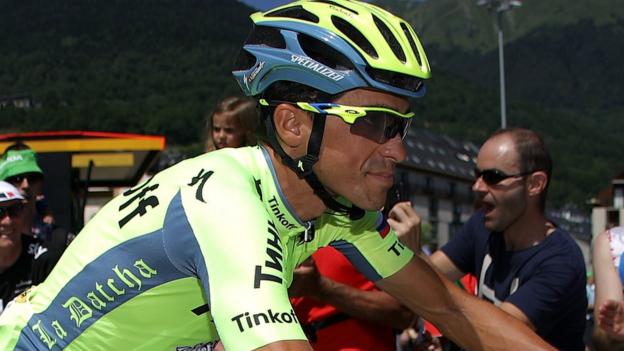 Rio 2016: Alberto Contador out of Olympics after Tour de France injury - BBC Sport