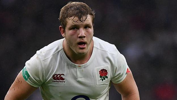 England's Joe Launchbury banned for two weeks for kick