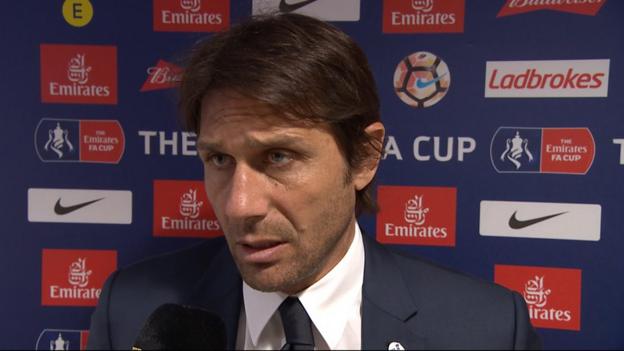 FA Cup: Arsenal surprised Chelsea - Antonio Conte