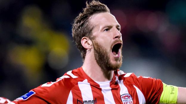 Ryan McBride's coffin carried home