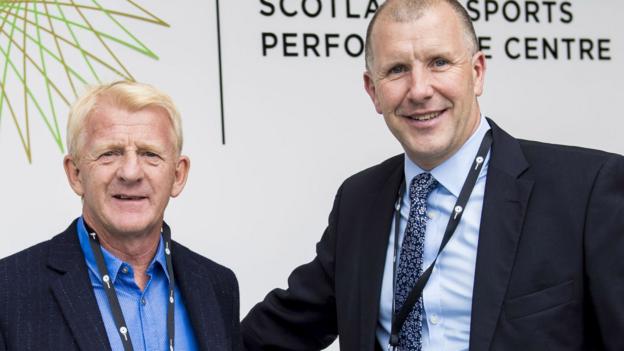 SFA 'did not discuss' Scotland boss Strachan's position