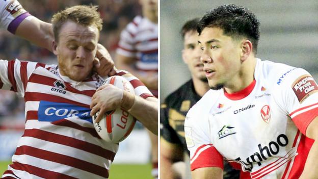 Dom Crosby and Andre Savelio: Warrington Wolves sign pair for 2017 season
