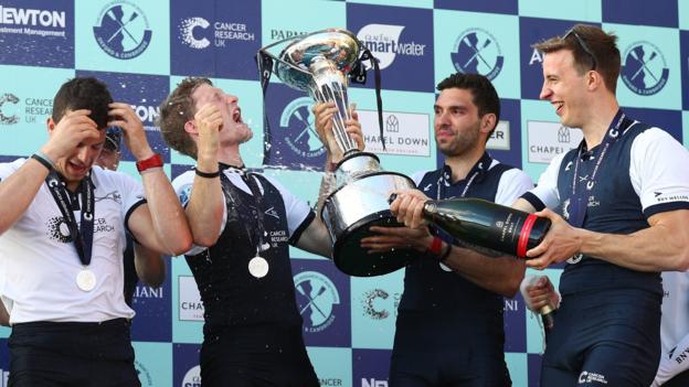 Boat Races: Oxford triumph in men's race after Cambridge women win