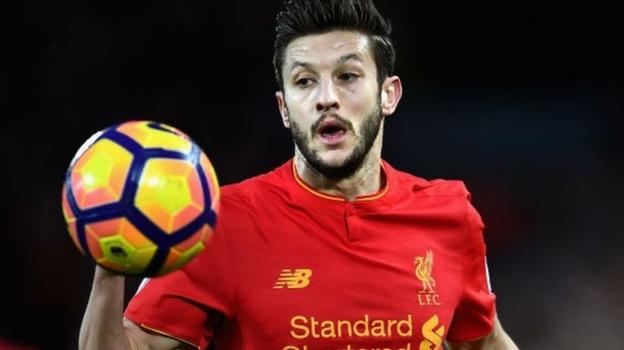 Liverpool's Lallana faces spell out with thigh injury
