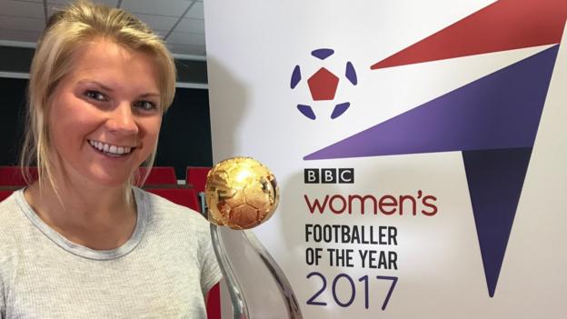 BBC Women's Footballer of the Year 2017: Ada Hegerberg wins award