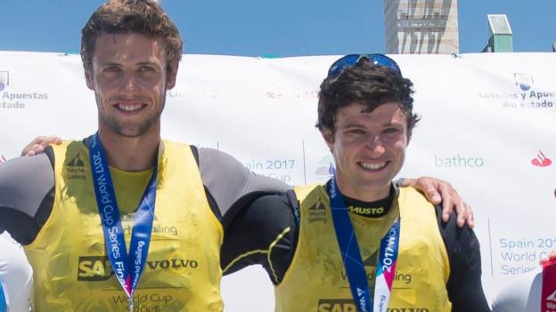 Peters and Sterritt win 49er gold at World Cup Series final