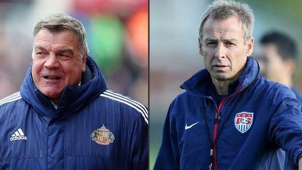 England job: No contact with Allardyce, no approach for Klinsmann