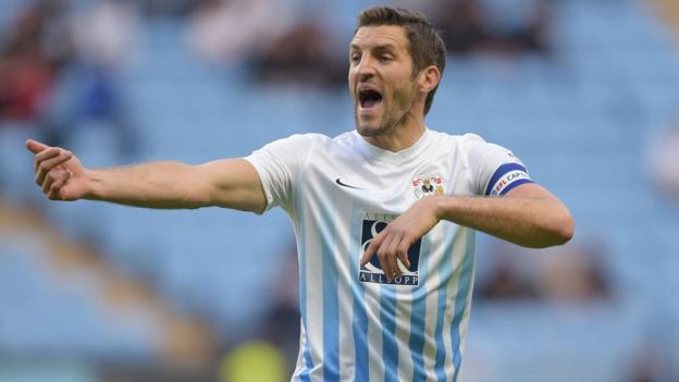 Sam Ricketts: Coventry City skipper forced to retire by knee injury
