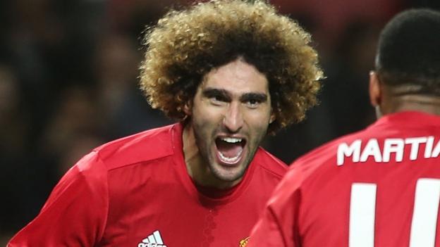 Marouane Fellaini: Man Utd boss Mourinho triggers midfielder's contract extension