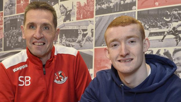 Rodney Brown leaves Coleraine to join champions Crusaders