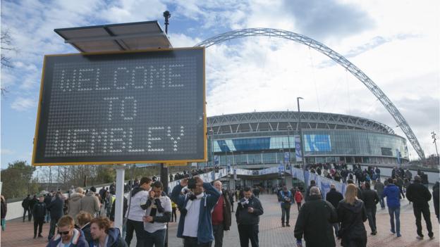 Spurs to play at Wembley next season