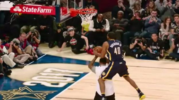 Watch highlights from the NBA Slam Dunk Challenge