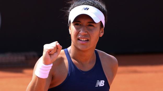 French Open: Briton Heather Watson advances to qualifying second round