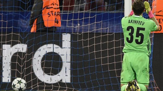 Igor Akinfeev: CSKA Moscow keeper misses out on first clean sheet ... - BBC Sport