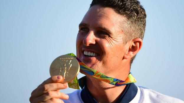 Rio Olympics 2016: Justin Rose beats Henrik Stenson to Olympic gold in tense finale - BBC Sport