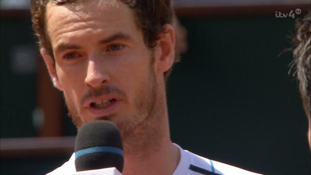French Open: Andy Murray reflects on 'terrible' London tragedy