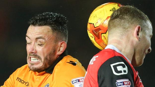 Newport County 1-1 Morecambe