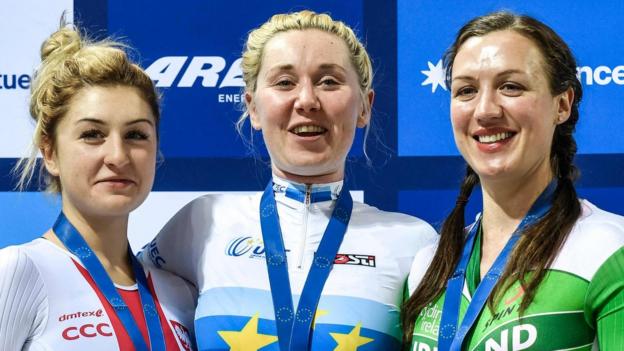 European Track Championships: Katie Archibald claims individual pursuit gold