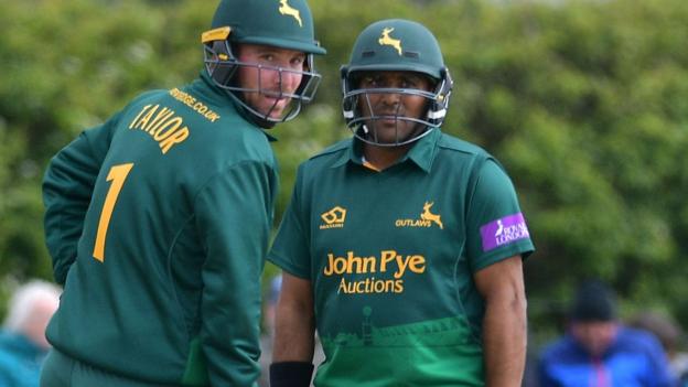 One-Day Cup: Nottinghamshire beat Leicestershire by six wickets