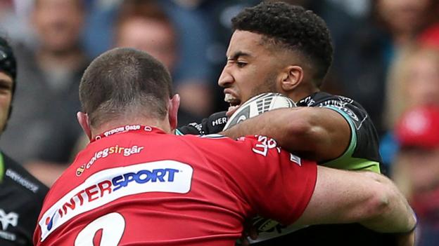 Pro12: Scarlets 40-17 Ospreys