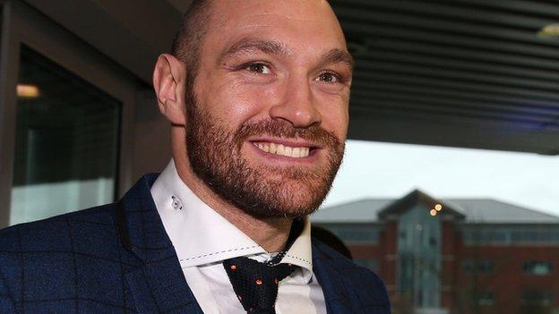 Fury named Ring fighter of the year