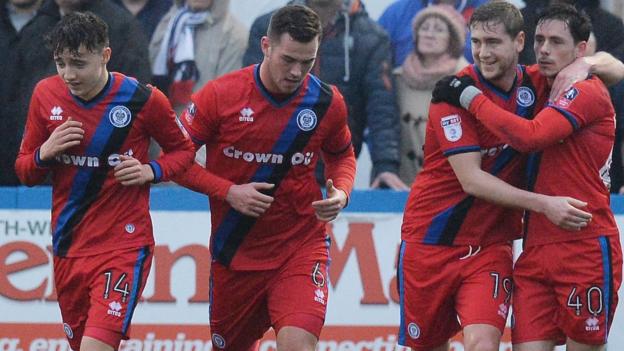 Barrow 0-2 Rochdale