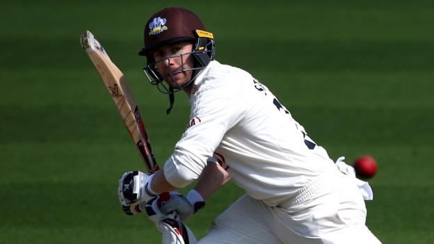 Surrey v Warwickshire: Mark Stoneman's debut century makes Bears suffer
