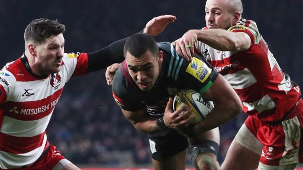 Premiership: Harlequins 28-24 Gloucester
