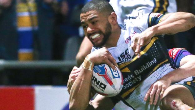 Super League: Leeds Rhinos 26-18 Wigan Warriors