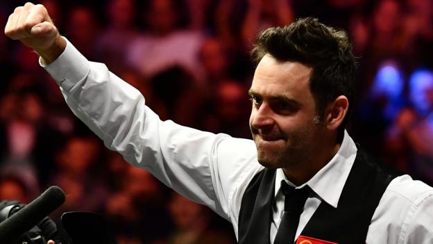 Ronnie O'Sullivan in 12th Masters final with win over Marco Fu