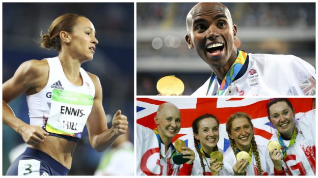 Farah and Trott win historic golds