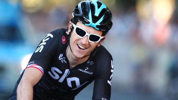 Giro d'Italia: Geraint Thomas moves to second overall after stage four