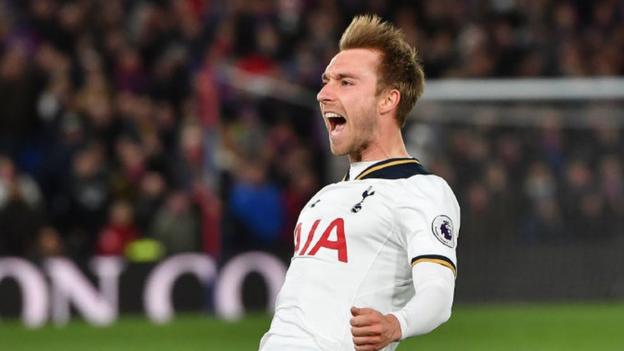 Spurs beat Palace to keep up the pressure on Chelsea
