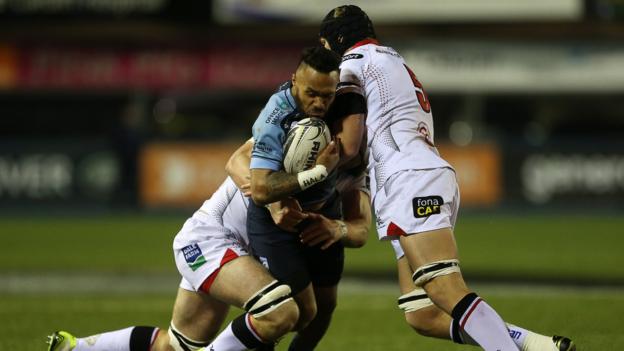 Ulster end losing run with with victory at Cardiff