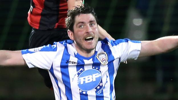 Midfielder Ruaidhri Higgins released by Coleraine