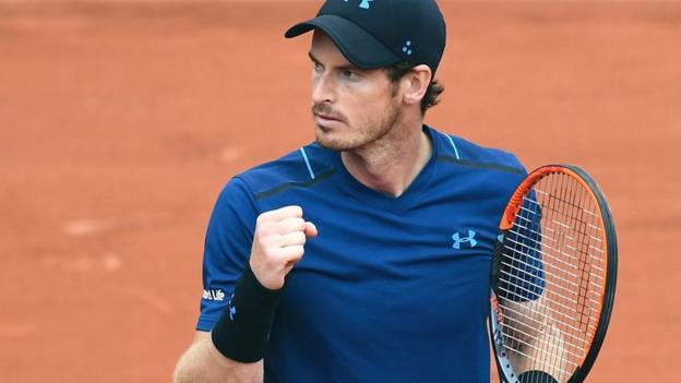 French Open: Andy Murray hails 'big win' over Juan Martin del Potro