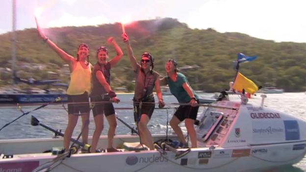 VIDEO: Four mums, one ocean