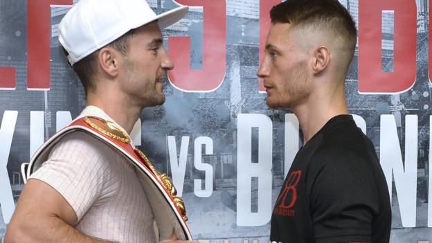 Ryan Burnett determined to dethrone champion Lee Haskins in Belfast - BBC Sport