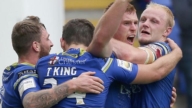 Super League: Warrington Wolves 14-11 Castleford Tigers