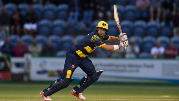 T20 Blast: Jacques Rudolph scores 65 off 37 balls against Somerset