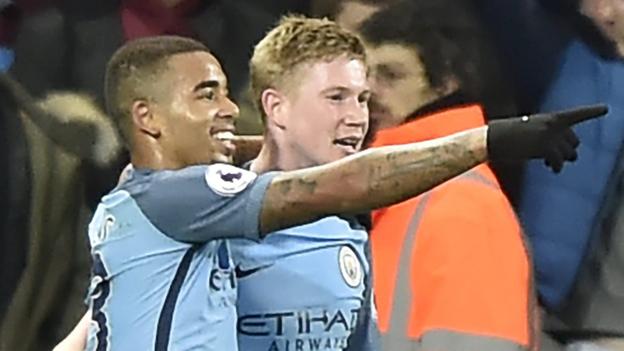 West Ham United 0-4 Manchester City